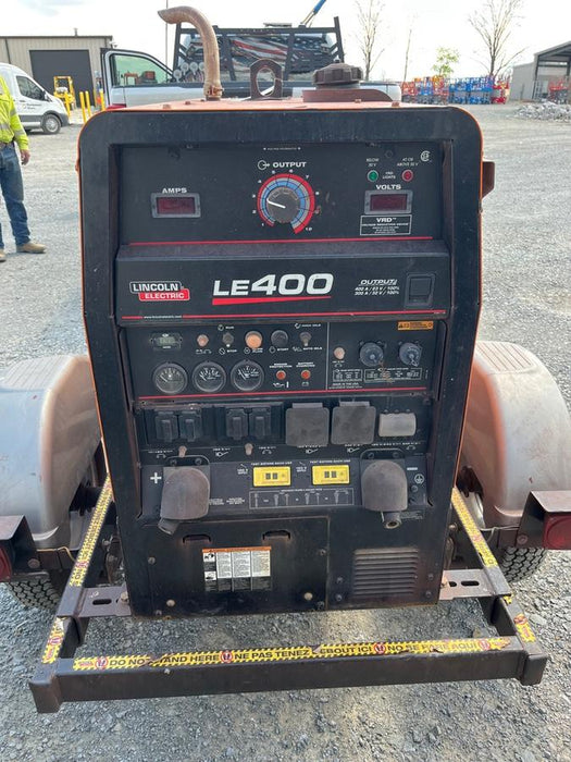 2023 Lincoln Electric LE400 Kubota V1505, Trlr, Cable Rack, Light Kit, ES Decals, T3