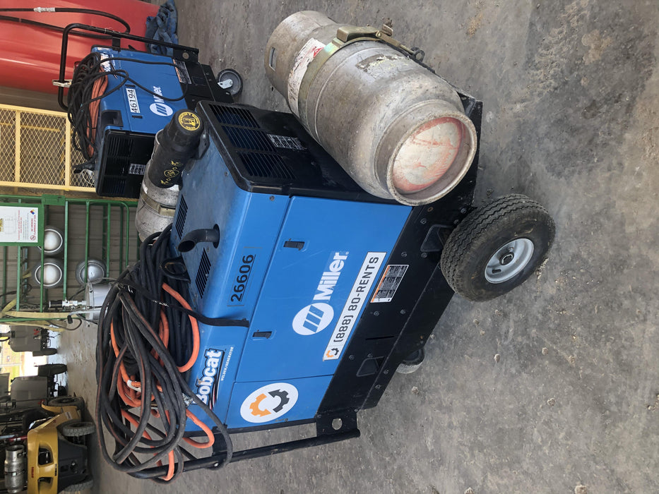 2019 Miller Electric BOBCAT 250 LP/Propane, Running Gear, Tank Bracket, Hose