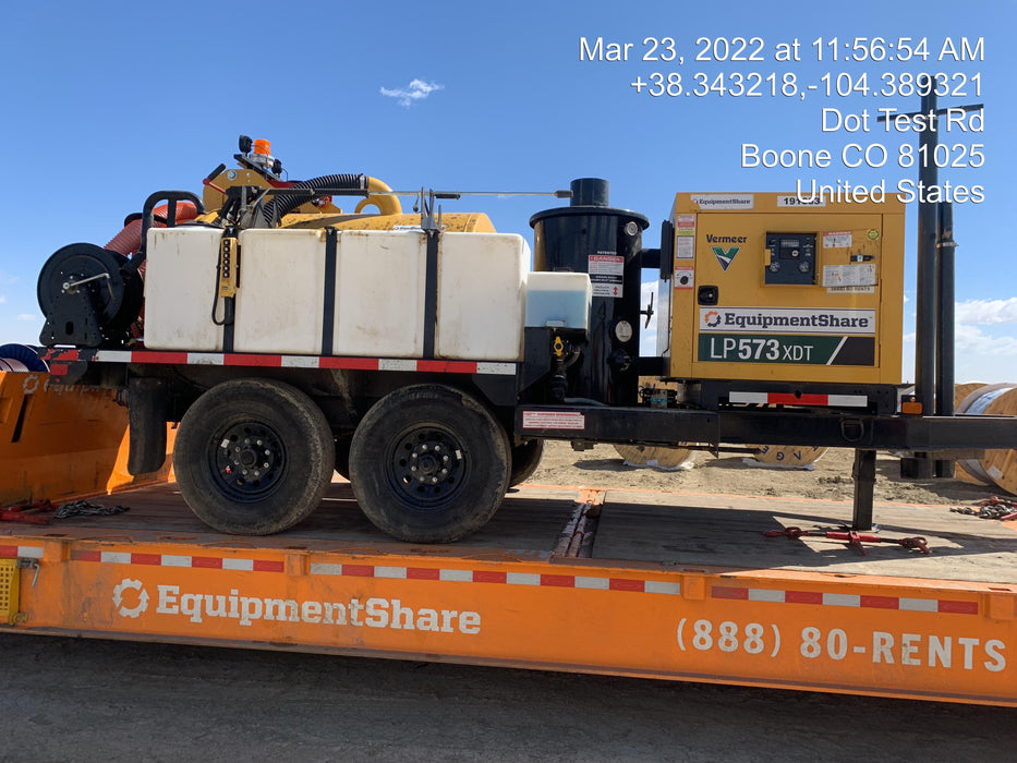 2021 Vac-Tron LP573XDT T4 Koehler Diesel Engine, 500 Gallon Debris Tank, x2 100 Gallon Water Tanks