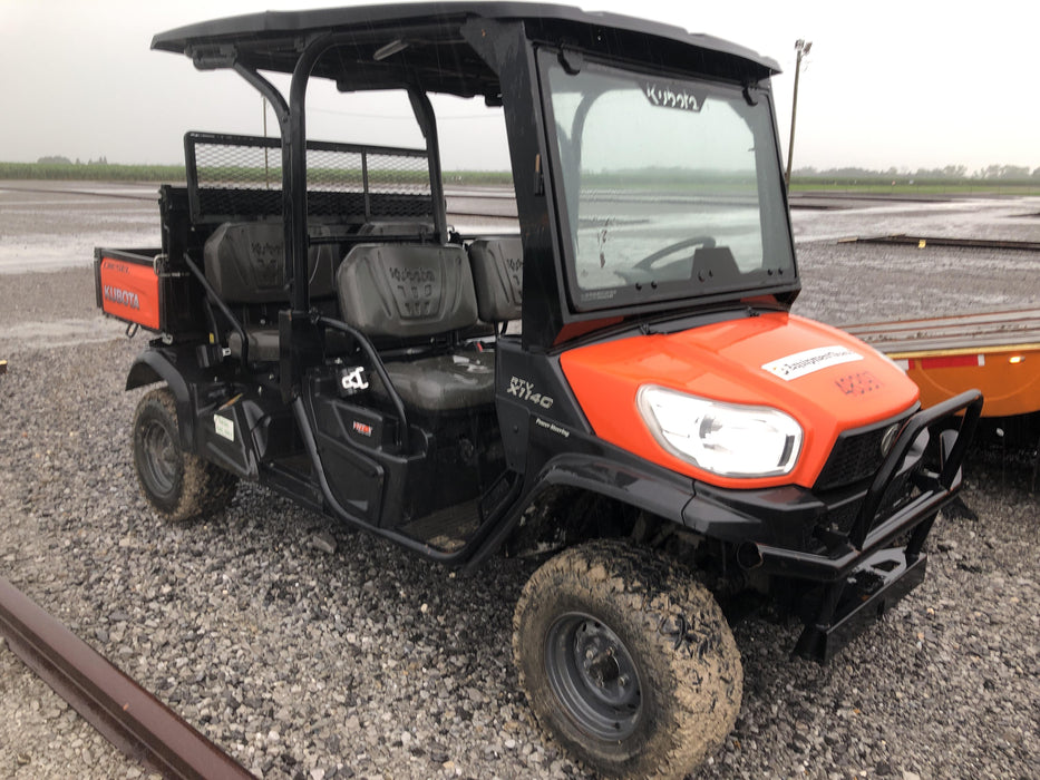 2019 Kubota RTV-X1140W-H 4WD, LED Strobe, Windshield Tempered Glass, Plastic Canopy, Wire Harness Kit, Backup Alarm