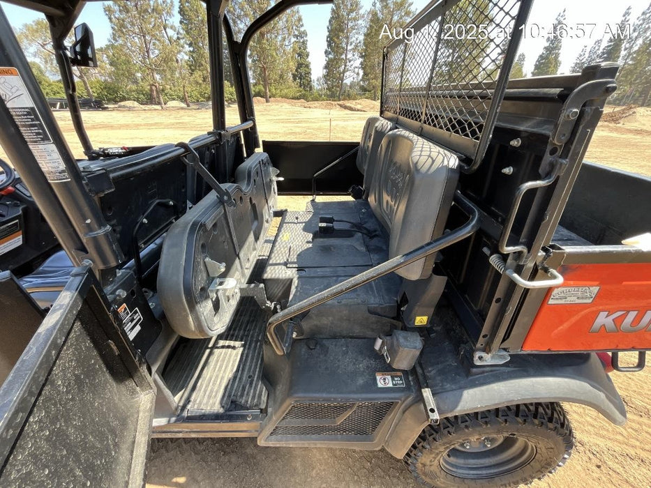 Kubota RTV-X1140W-H 4WD, LED Strobe, Windshield Acrylic Clear, Plastic Canopy, Wire Harness Kit, Backup Alarm