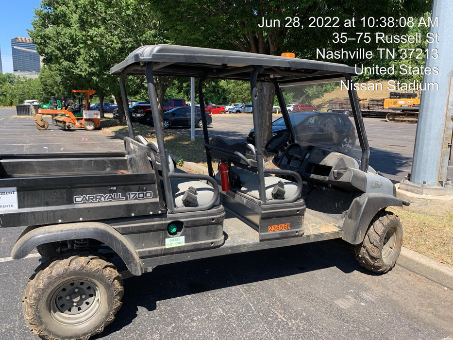 2022 Club Car CA1700D Canopy, Diesel, 4 Passenger