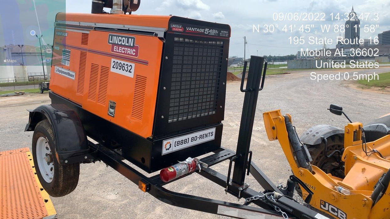 2022 Lincoln Electric Vantage 549X VANTAGE 549X READY-PAK 3