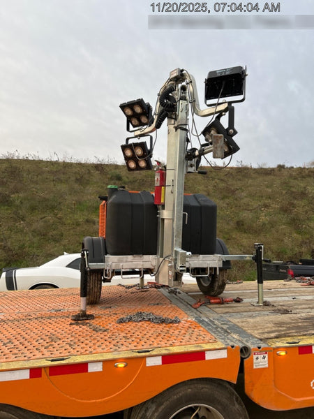2024 Wanco WLTT-4MM4K Diesel, Deep Sea Controller, Shore Power Plug, Auto Start, (4) 350W LED Floodlights, 4kW Generator, 60 Gal Fuel Tank, 2" Ball, T3