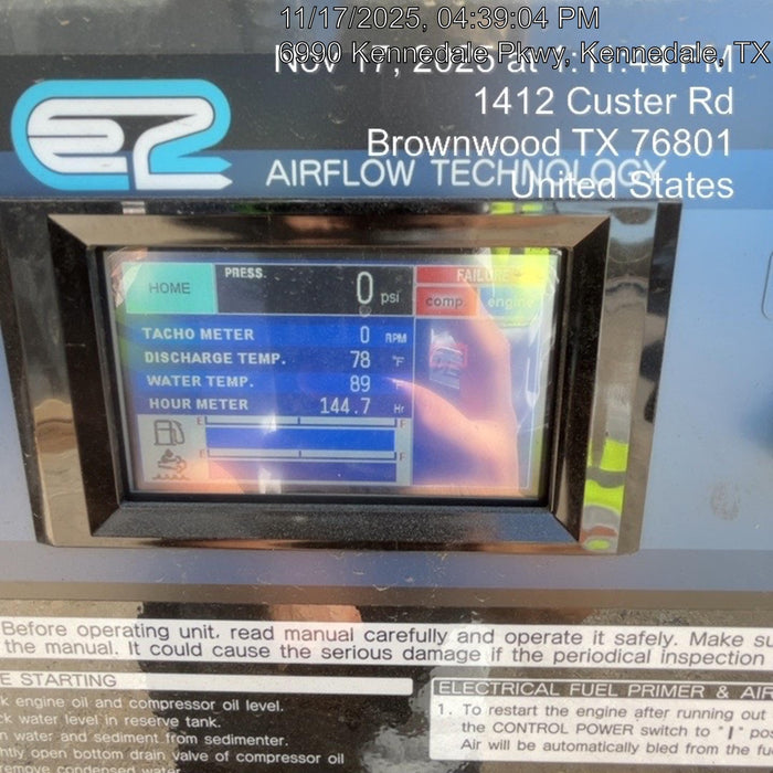 2025 AIRMAN PDSF375DP-6E1