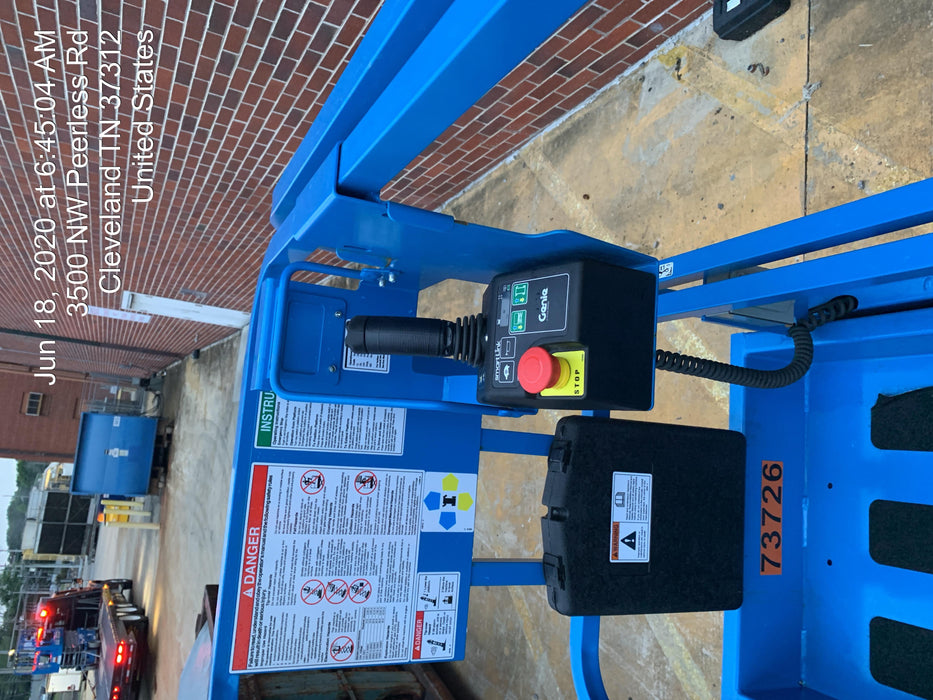 2020 Genie GS-1930 Fixed rails with chain entry gate - Pre A92.20