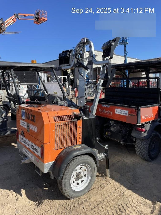 2024 Wanco WLTT-4MM4K Diesel, Deep Sea Controller, Shore Power Plug, Auto Start, (4) 350W LED Floodlights, 4kW Generator, 60 Gal Fuel Tank, 2" Ball, T3