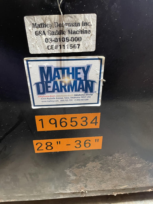 2021 MATHEY DEARMAN 6SA