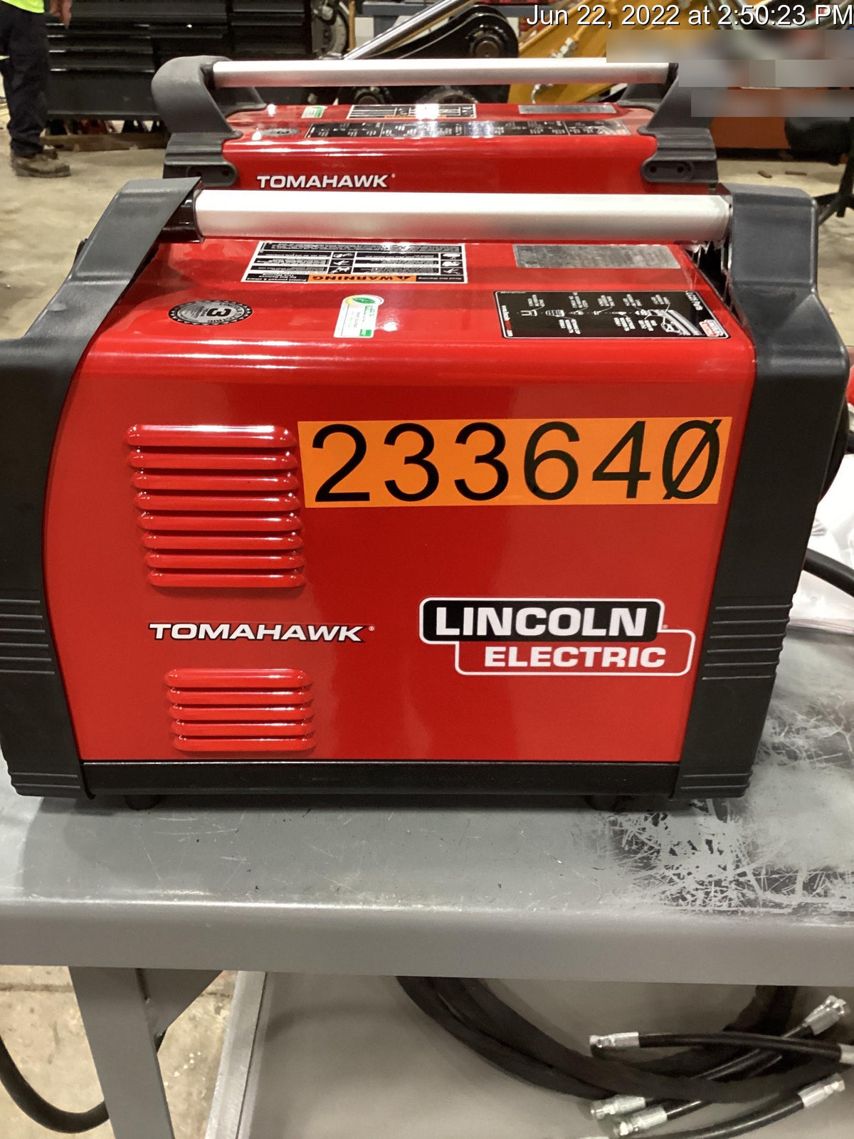 2022 LINCOLN ELECTRIC TOMAHAWK 375 AIR