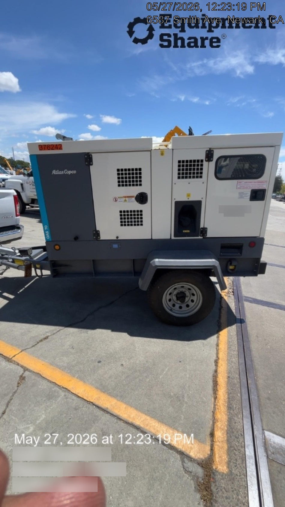 2023 ATLAS COPCO QAS 70