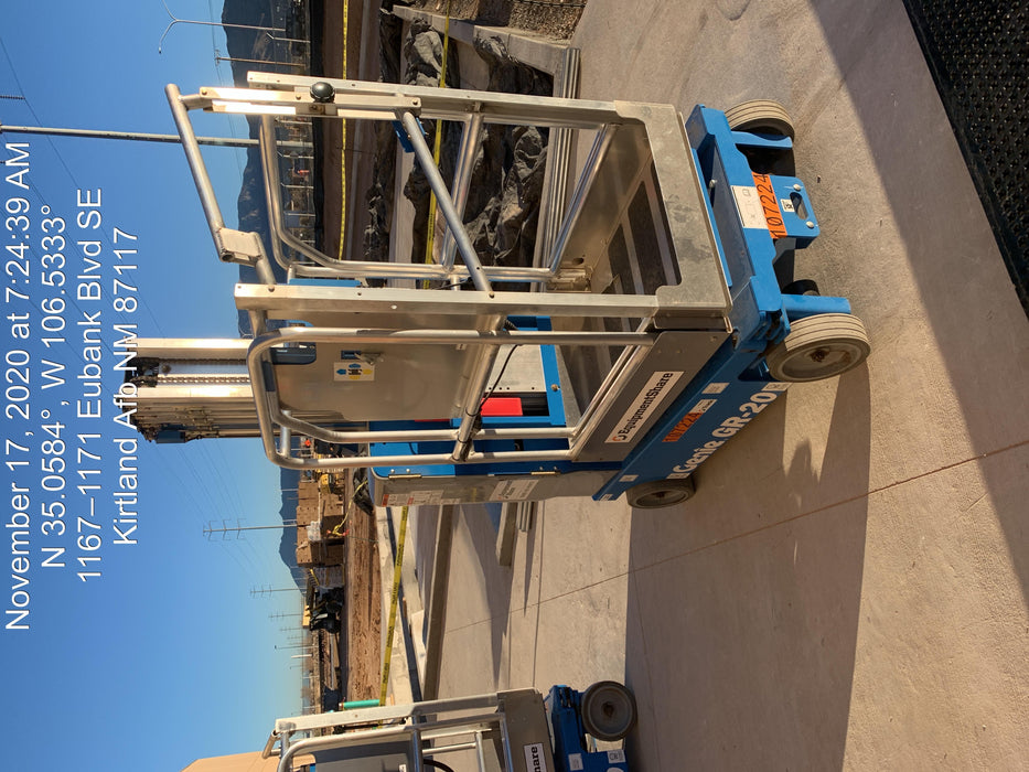 2020 GENIE GR-20