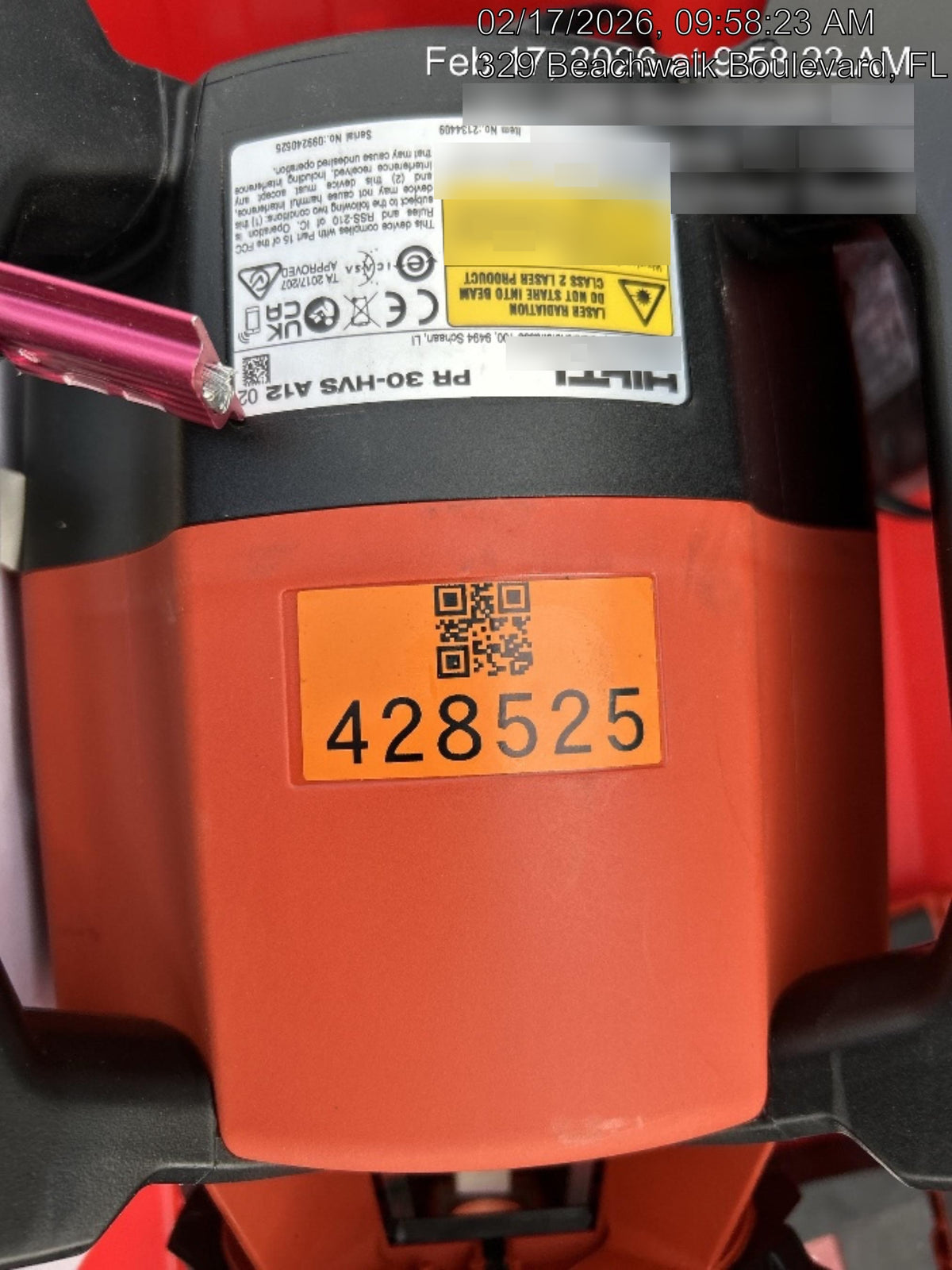 2024 HILTI PR 30-HVS-A12