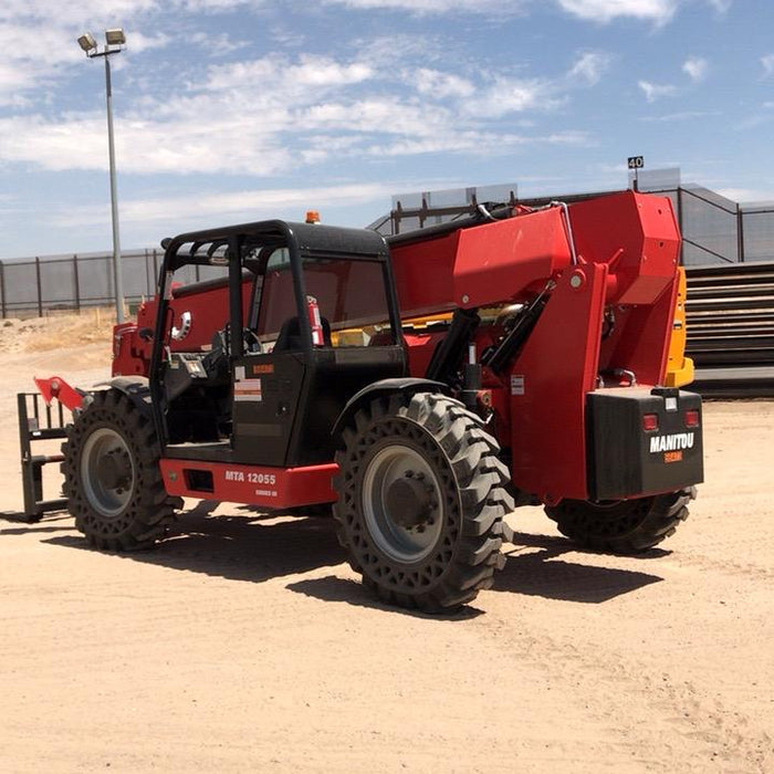 2020 Manitou MTA12055SER3 Canopy, Solid Tires, Amber Strobe, Lift Hook w/66" Carriage, 60" Forks