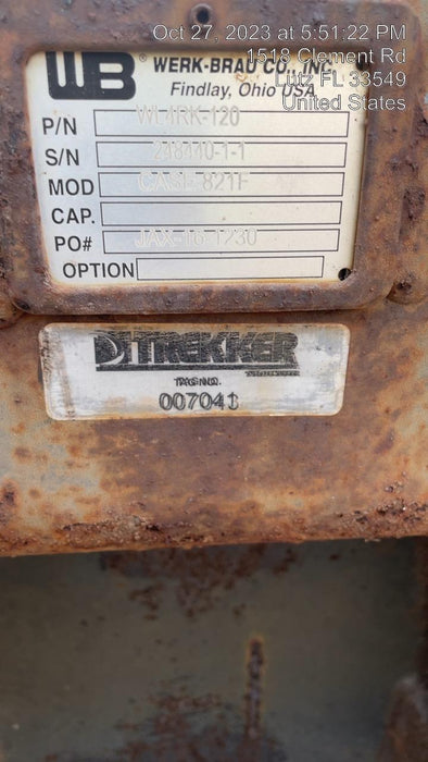 2017 WERK-BRAU 120" Loader Rake - Werk-Brau