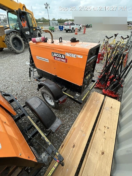 2022 Lincoln Electric LE400 Kubota V1505, Trlr, Cable Rack, Light Kit, ES Decals, T3