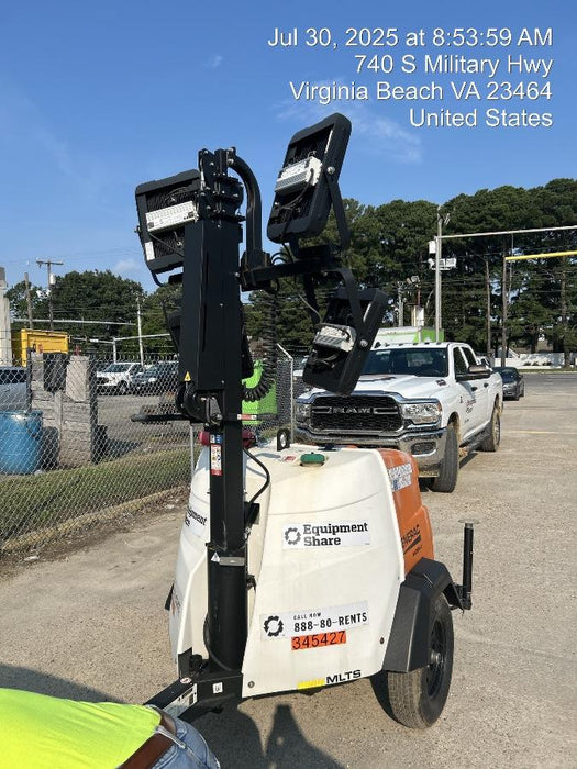 2023 Generac MLT2 Diesel, Flex Switch 120V Input, Powerzone Controller, (4) 320W LED Lights, 4kW Generator, 39.9 Gal Fuel Tank, 2" Ball, T3