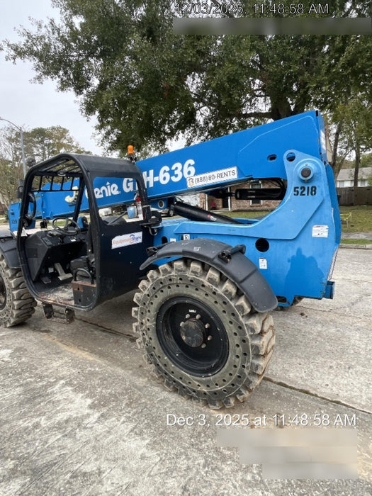 2017 Genie GTH-636 Genie GTH636, Solid RT Tires, T4F, worklights (LED, rear), Open ROPS