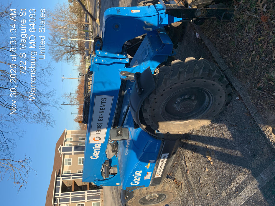 2018 Genie GTH-636 Genie GTH-636 w/Open ROPS, Solid Tires, beacon/work lights, 48" carriage/forks