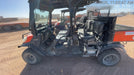 Kubota RTV-X1140W-H Kubota RTVX1140WH 4wd Utility Cart, LED Strobe, Windshield Tempered Glass, Pastic Canopy, Wire Harness Kit, Backup Alarm