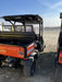 2022 Kubota RTV-X1140W-H Plastic Canopy, Windshield Acrylic Clear, LED Strobe Light, Wire Harness Kit, Back up Alarm