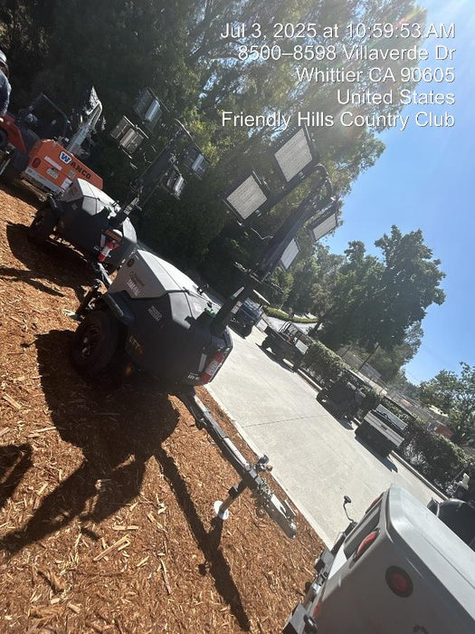 2024 Wacker Neuson LTT4 Diesel, Kohler KDW702, Deep Sea Controller, Auto Start, LED 320W, Bypass Outlet, T3