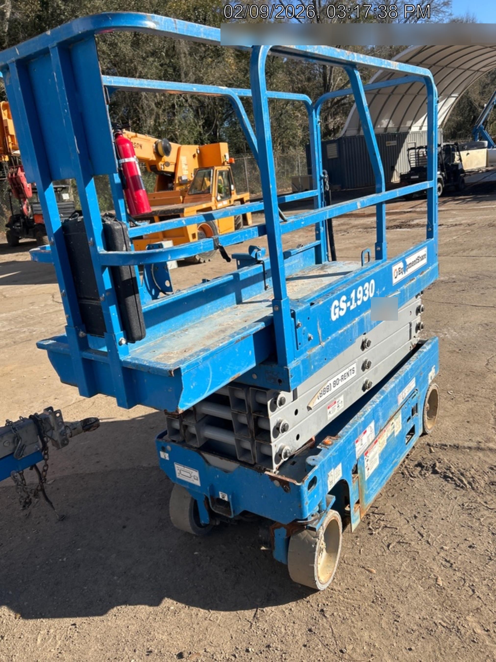 2020 Genie GS-1930 Fixed rails with chain entry gate - Pre A92.20