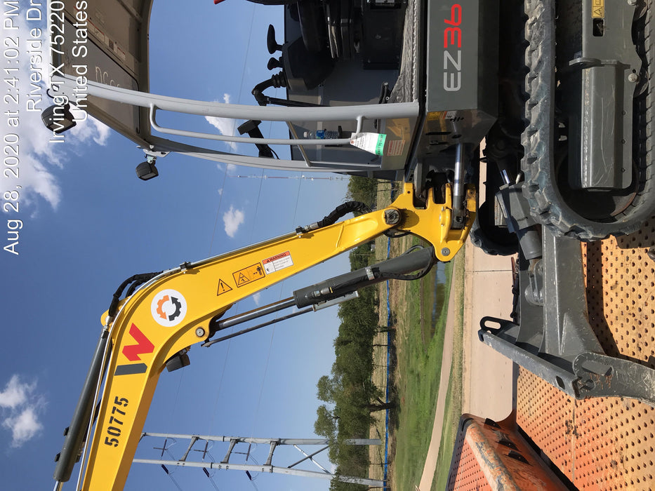 Wacker Neuson EZ36 Canopy unit with one Bucket