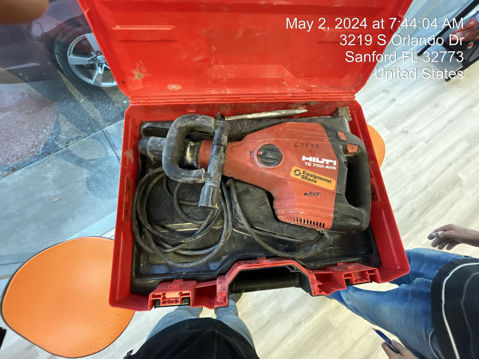 2020 HILTI TE 700-AVR