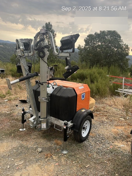 2024 Wanco WLTT-4MM4K Diesel, Deep Sea Controller, Shore Power Plug, Auto Start, (4) 350W LED Floodlights, 4kW Generator, 60 Gal Fuel Tank, 2" Ball, T3