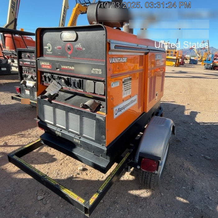 2022 Lincoln Electric Vantage 549X Crosslink Technology, Trailer Mounted, ES Decals, T3