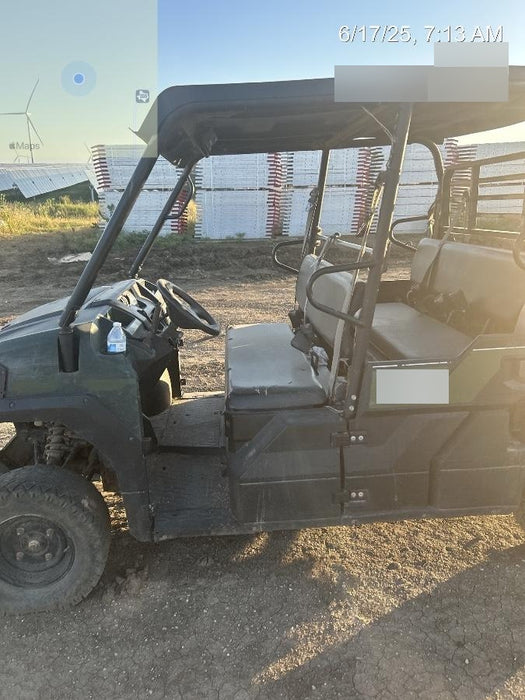Kawasaki Mule PRO-DXT Kawasaki Mule PRO-DXT Diesel Utility Cart w/Alarm/Beacon, Hard Top, ES Track Hardware