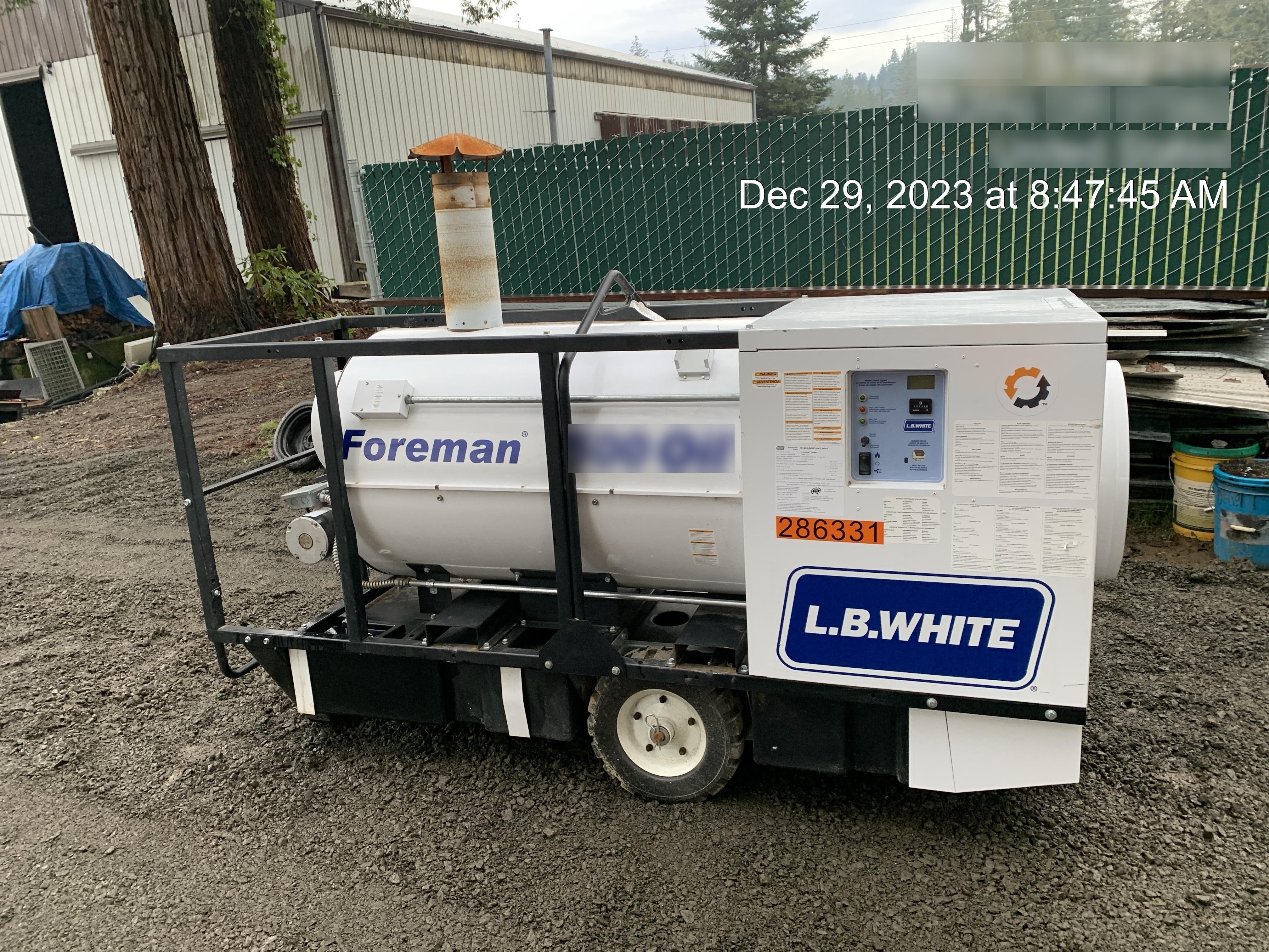 2022 LB WHITE Foreman 500 Oil