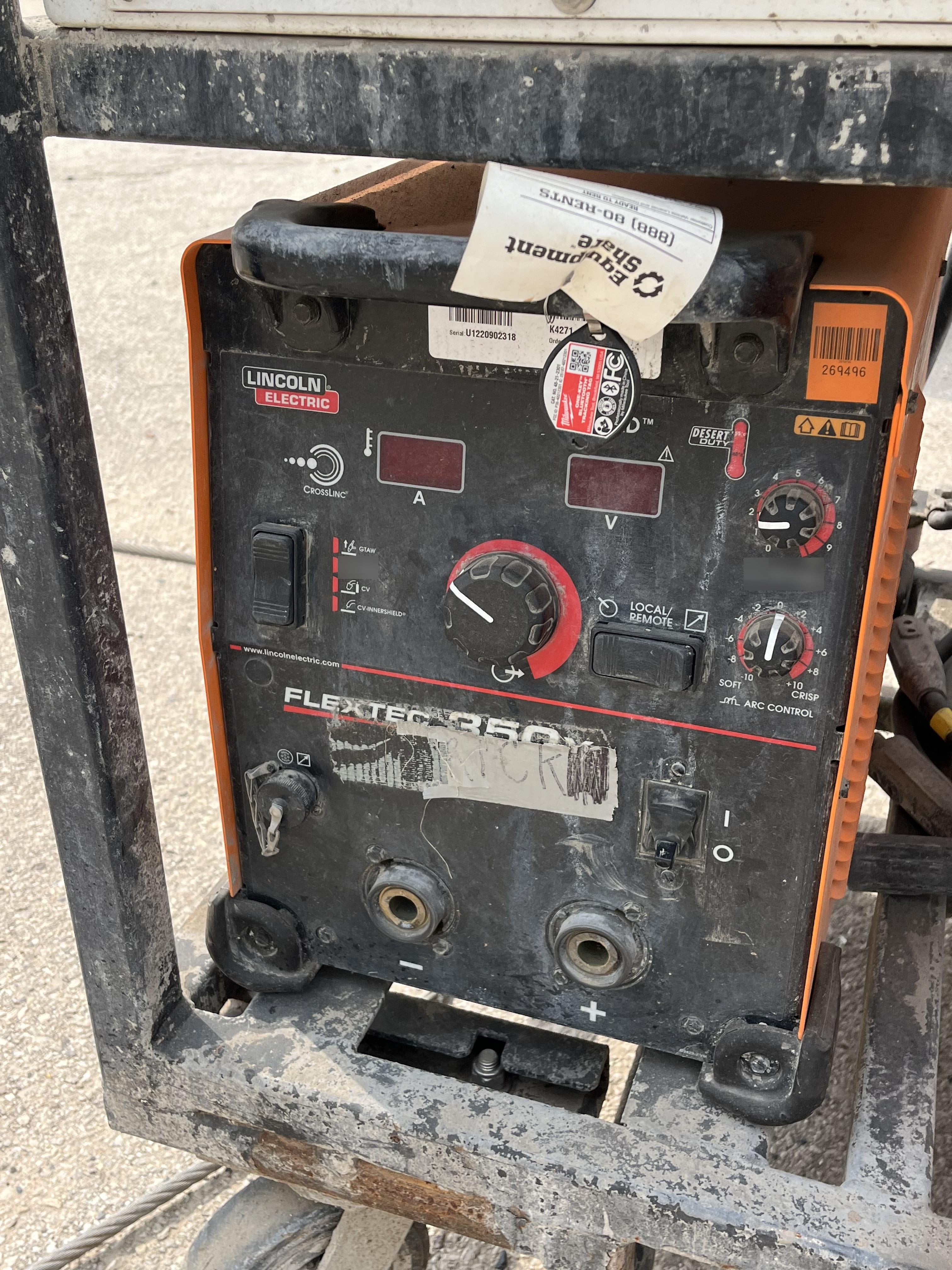 2022 LINCOLN ELECTRIC FLEXTEC 350X