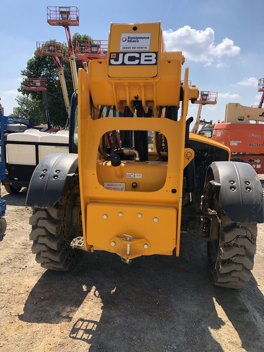 2020 JCB 509-42 Cab/Heat/Air, Solid Tires, Work Lights, Beacon, Aux Hydraulics, Back up Alarm, Lifting Eye, ES Decals