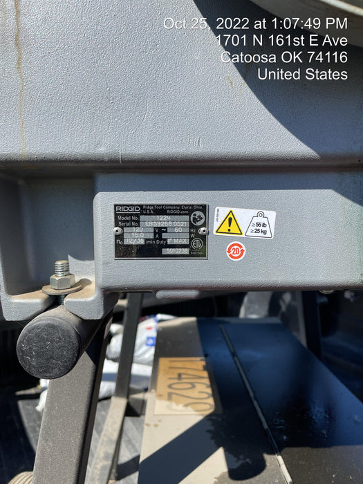 2021 RIDGID 1224