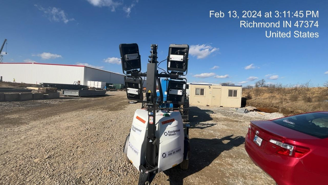 2023 Generac MLT2 Diesel, Flex Switch 120V Input, Powerzone Controller, 
(4) 320W LED Lights, 4kW Generator, 39.9 Gal Fuel Tank, 2" Ball, T3