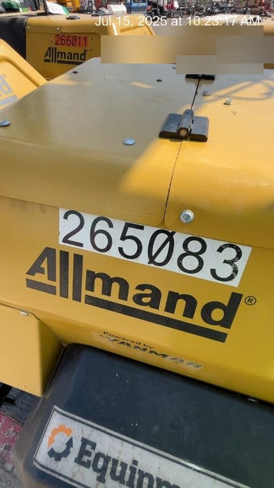 2022 Allmand NLV3GR (4) LED Light Fixture 350W, 23' Vertical Mast, 3kW Prime, Towable, ES Decals, T3