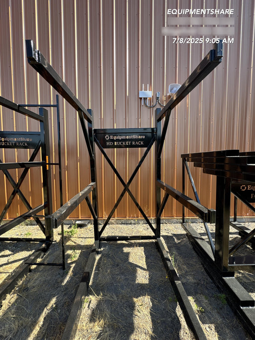 2025 FLUID POWER SUPPORT Heavy Duty Three Bucket Rack