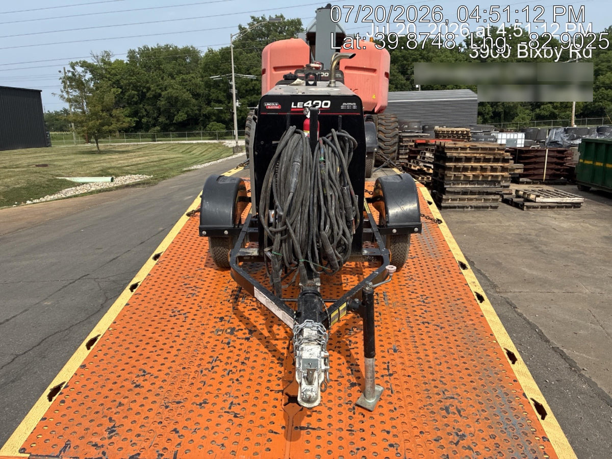 2024 Lincoln Electric LE400 Kubota V1505, Trlr, Cable Rack, Light Kit, ES Decals, T3