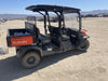 2022 Kubota RTV-X1140W-H Plastic Canopy, Windshield Acrylic Clear, LED Strobe Light, Wire Harness Kit, Back up Alarm