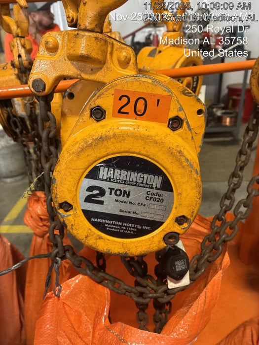 2021 HARRINGTON CF020-20