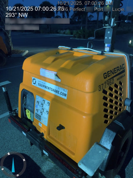 2023 Generac MLT2 Diesel, Flex Switch 120V Input, Powerzone Controller, 
(4) 320W LED Lights, 4kW Generator, 39.9 Gal Fuel Tank, 2" Ball, T3