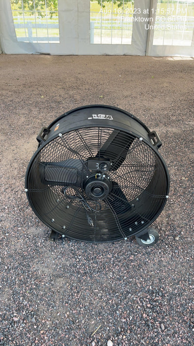 2019 CENTRAL MACHINERY 24" SHOP FAN