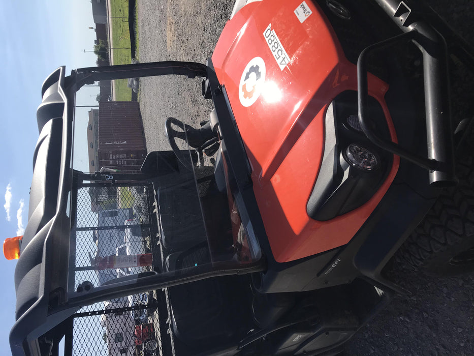 2019 Kubota RTV-XG850WL-H 4wd Utility Cart, Gas, 2 Seat, LED Strobe, Windshield Tempered Glass, Plastic Canopy, Wire Harness Kit, Backup Alarm