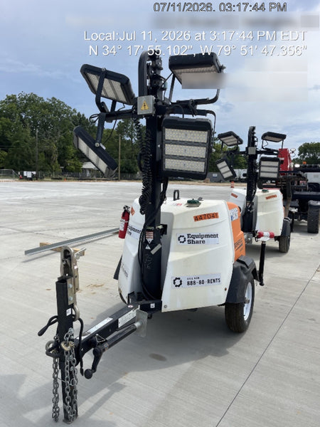 2024 Generac MLT6SKDS-STD4 ELEC WINCH Diesel, Electric Winch Mast, Powerzone Controller, (4) 320W LED Lights, 4kW Generator, 39.9 Gal Fuel Tank, 2" pintle, T3