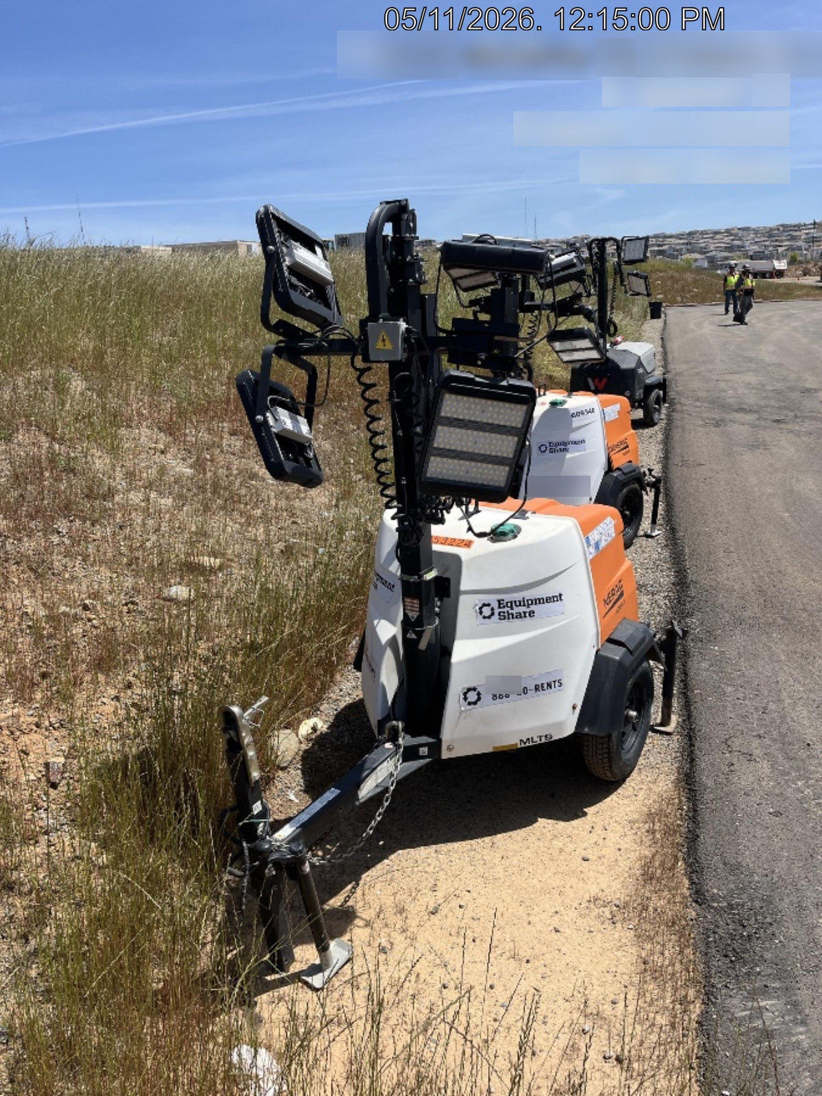 2023 Generac MLT2 Diesel, Flex Switch 120V Input, Powerzone Controller, (4) 320W LED Lights, 4kW Generator, 39.9 Gal Fuel Tank, 2" Ball, T3