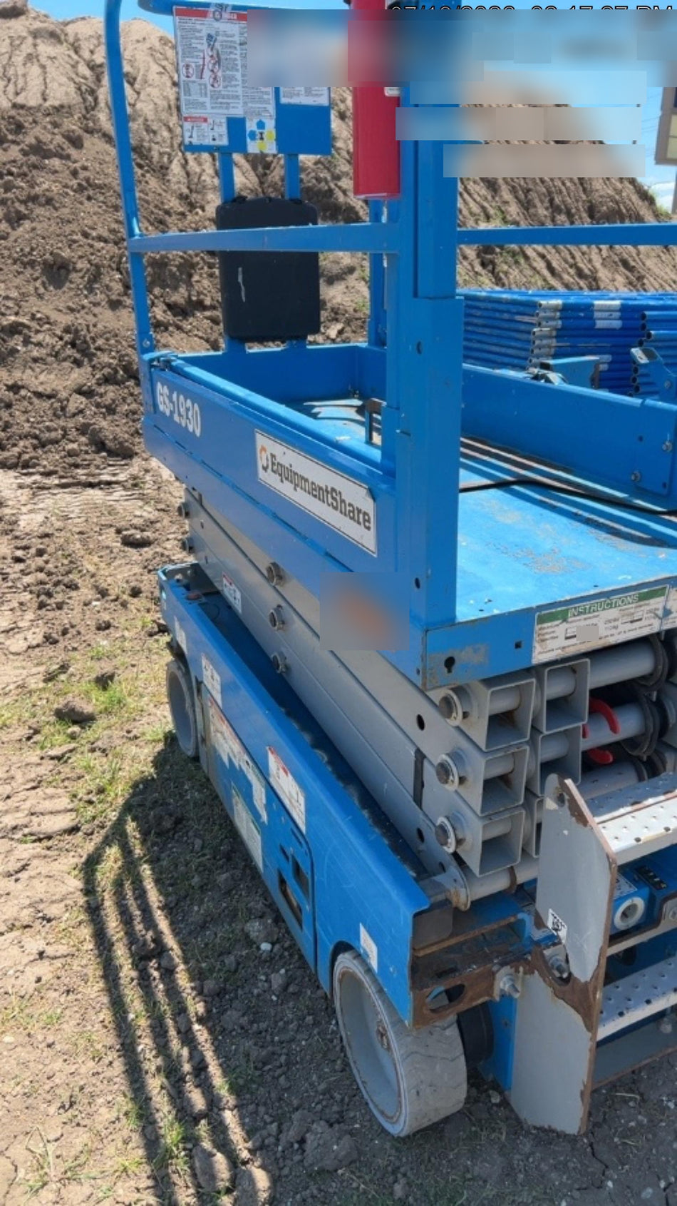 2020 Genie GS-1930 Standard Machine
