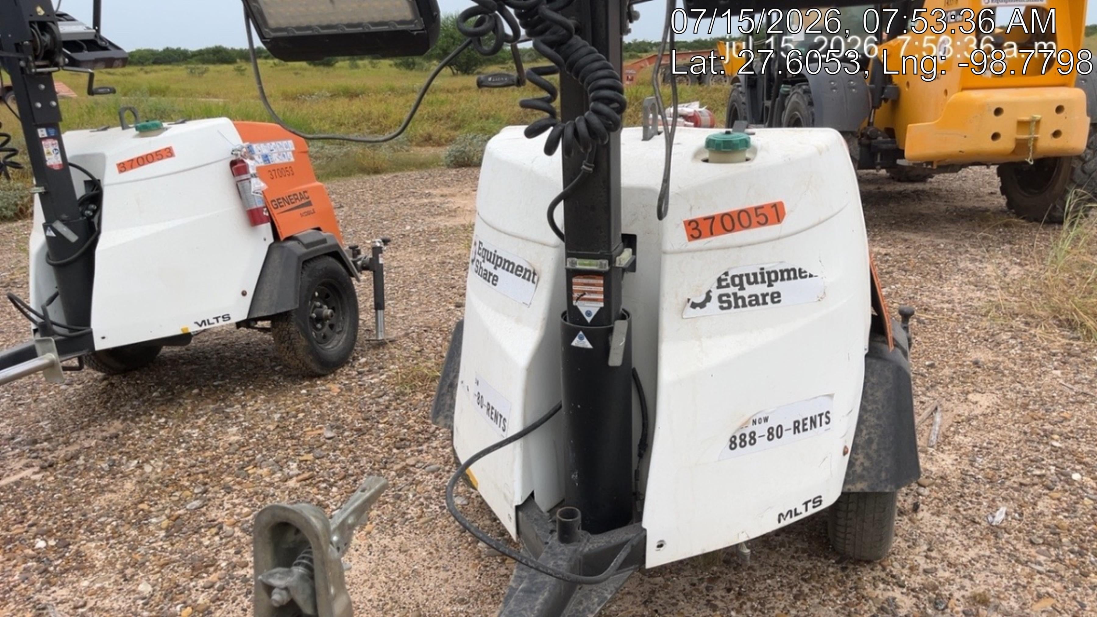 2023 Generac MLT2 Diesel, Flex Switch 120V Input, Powerzone Controller, 
(4) 320W LED Lights, 4kW Generator, 39.9 Gal Fuel Tank, 2" Ball, T3