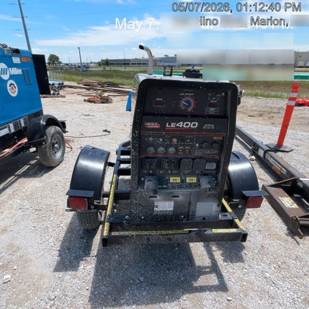 2024 Lincoln Electric LE400 Kubota V1505, Trlr, Cable Rack, Light Kit, ES Decals, T3