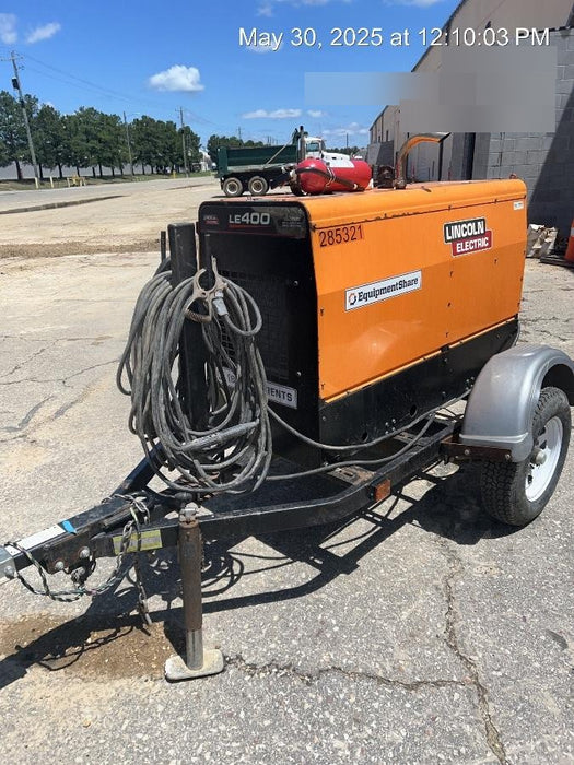 2022 Lincoln Electric LE400 Kubota V1505, Trlr, Cable Rack, Light Kit, ES Decals, T3